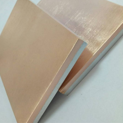 DIN Copper Clad Sheet Brass Cladding Boiler Tubesheet Untuk Penggunaan Industri Kimia