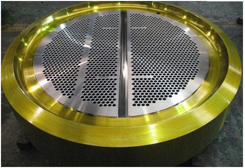 DIN Copper Clad Sheet Brass Cladding Boiler Tubesheet Untuk Penggunaan Industri Kimia