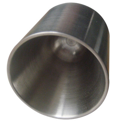 BV 99,95% Molybdenum Crucible Mo Crucible Untuk Tungku Suhu Tinggi