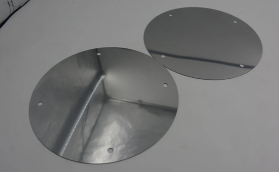 TZM Molybdenum Disc SGS Molybdenum Sputtering Target Untuk Industri Kimia Medis