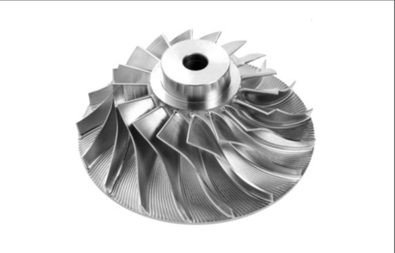 Gr1 Gr2 Gr5 Gr7 Titanium Alloy Bagian Mesin CNC Impeller Titanium