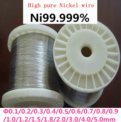 99,6% Kawat Nikel Murni Ni200 Ni201 0,25mm Kawat Mig Nikel