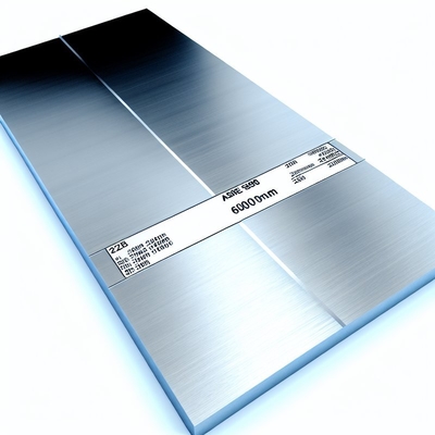 Pelat Berpakaian Titanium Standar ASME SB898 Panjang 100mm-6000mm dengan Grade Logam Berpakaian 2207 untuk Solusi Tahan Korosi