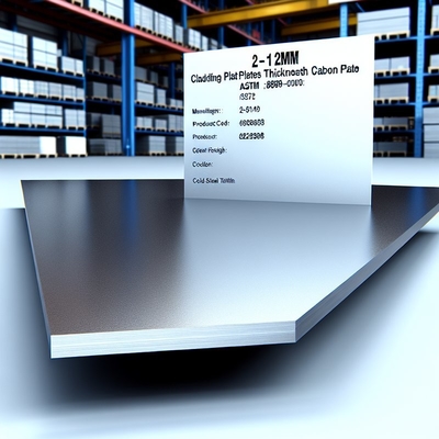 2-12mm Titanium Plated Plate / Carbon Steel Plate Diproduksi dengan ASTM B898 Kode Produksi untuk Mesin Berat