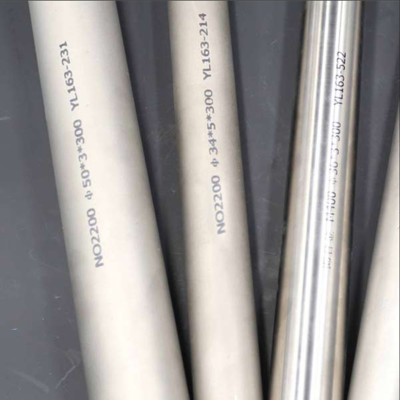 Incloloy 840 800 825 Pipa Paduan Nikel Astm B619 Uns N10276 Pemanas Listrik Dilas