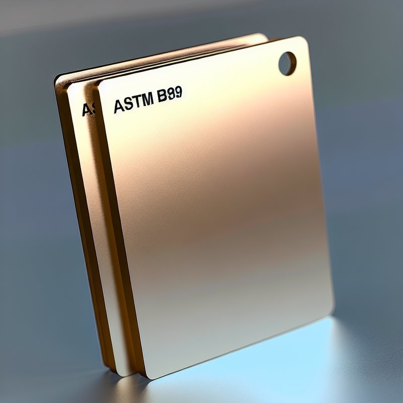 ASTM B898 Plat logam perunggu otomatis dipoles untuk pembuatan titanium dan logam lapis