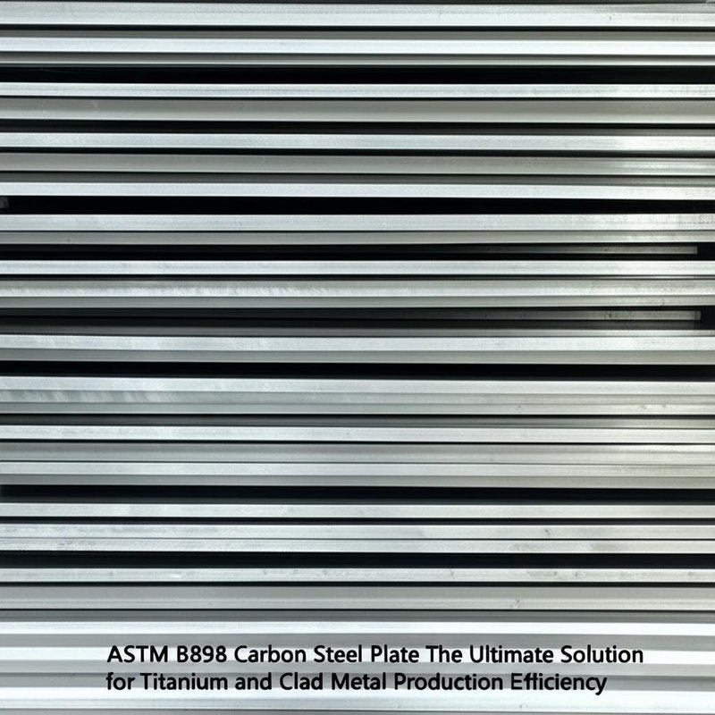 ASTM B898 Plat Baja Karbon Solusi Utama untuk Efisiensi Produksi Titanium dan Logam Lapisan